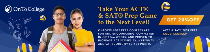 On To College SAT and ACT Test Prep for Student Athletes going to college